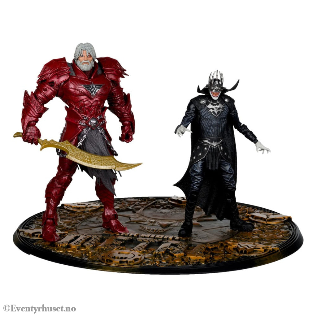 DC Multiverse McFarlane Collector Edition Action Figure 2-Pack #04 Batman who laughs (Knight Armor) & Merciless (Dark