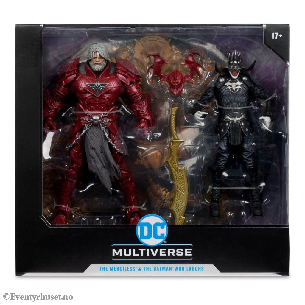 DC Multiverse McFarlane Collector Edition Action Figure 2-Pack #04 Batman who laughs (Knight Armor) & Merciless (Dark