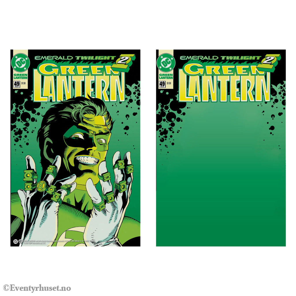 DC Multiverse McFarlane Cover Recreations Action Figure Green Lantern (Emerald Twilight) (Gold Label) 18 cm. Mint In