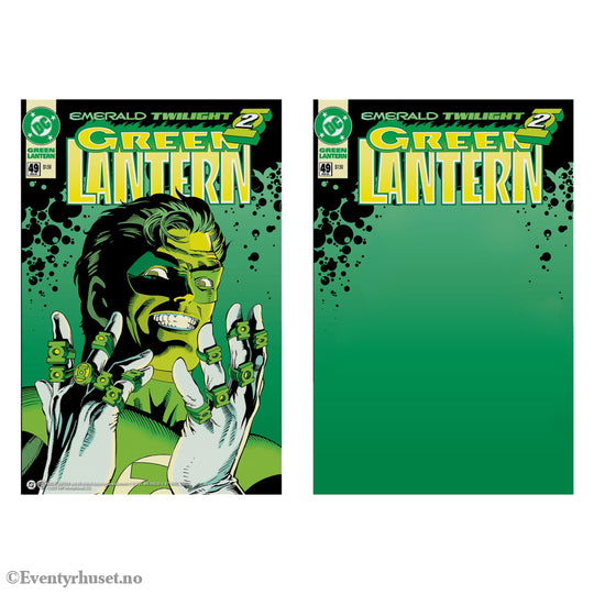 DC Multiverse McFarlane Cover Recreations Action Figure Green Lantern (Emerald Twilight) (Gold Label) 18 cm. Mint In