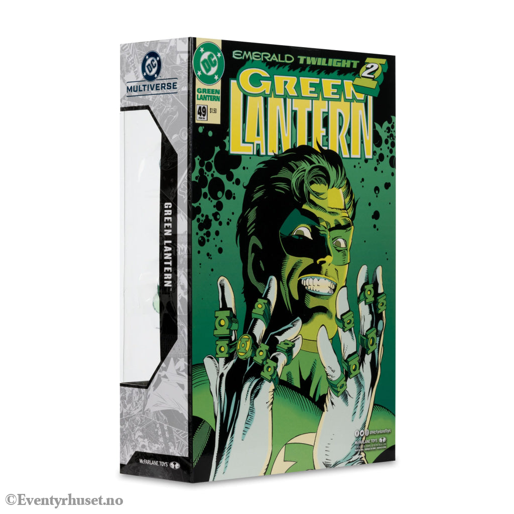 DC Multiverse McFarlane Cover Recreations Action Figure Green Lantern (Emerald Twilight) (Gold Label) 18 cm. Mint In