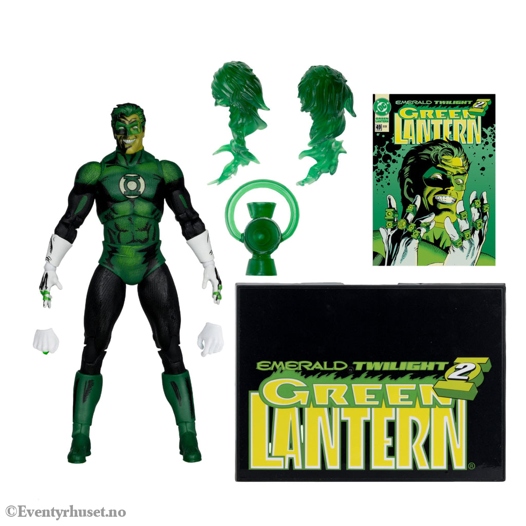 DC Multiverse McFarlane Cover Recreations Action Figure Green Lantern (Emerald Twilight) (Gold Label) 18 cm. Mint In