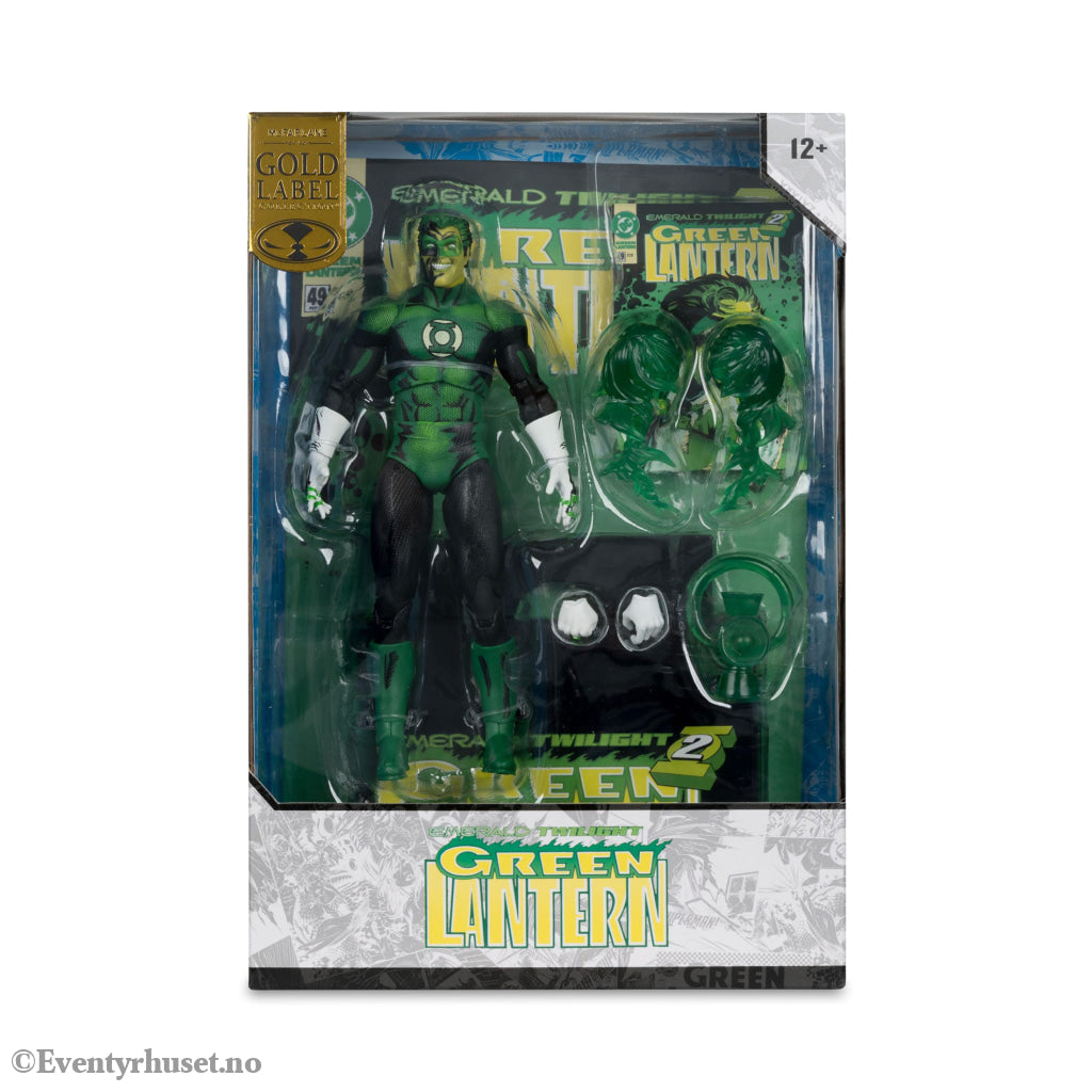 DC Multiverse McFarlane Cover Recreations Action Figure Green Lantern (Emerald Twilight) (Gold Label) 18 cm. Mint In