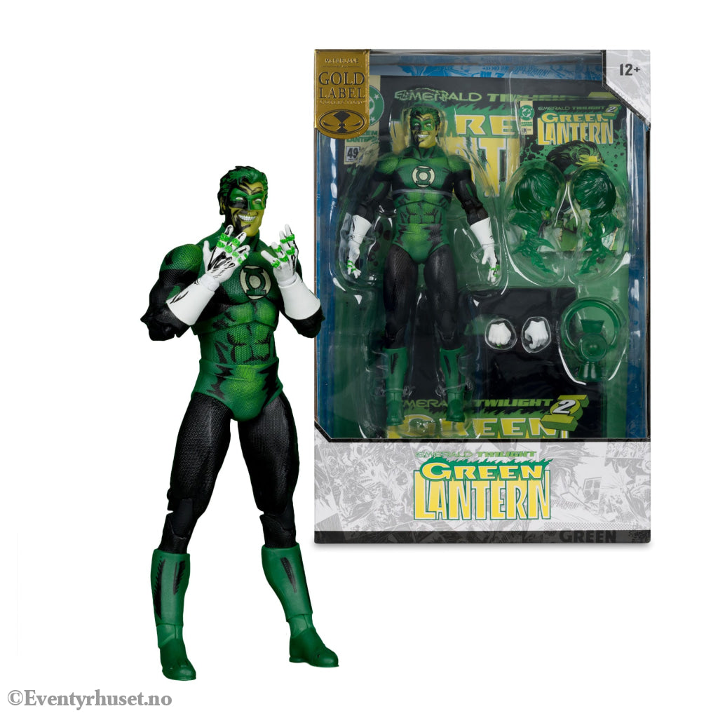 DC Multiverse McFarlane Cover Recreations Action Figure Green Lantern (Emerald Twilight) (Gold Label) 18 cm. Mint In