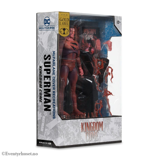 DC Multiverse McFarlane Cover Recreations Action Figure Superman (Kingdom Come) (Gold Label) 18 cm Toys