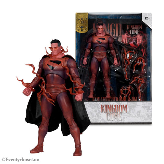 DC Multiverse McFarlane Cover Recreations Action Figure Superman (Kingdom Come) (Gold Label) 18 cm Toys