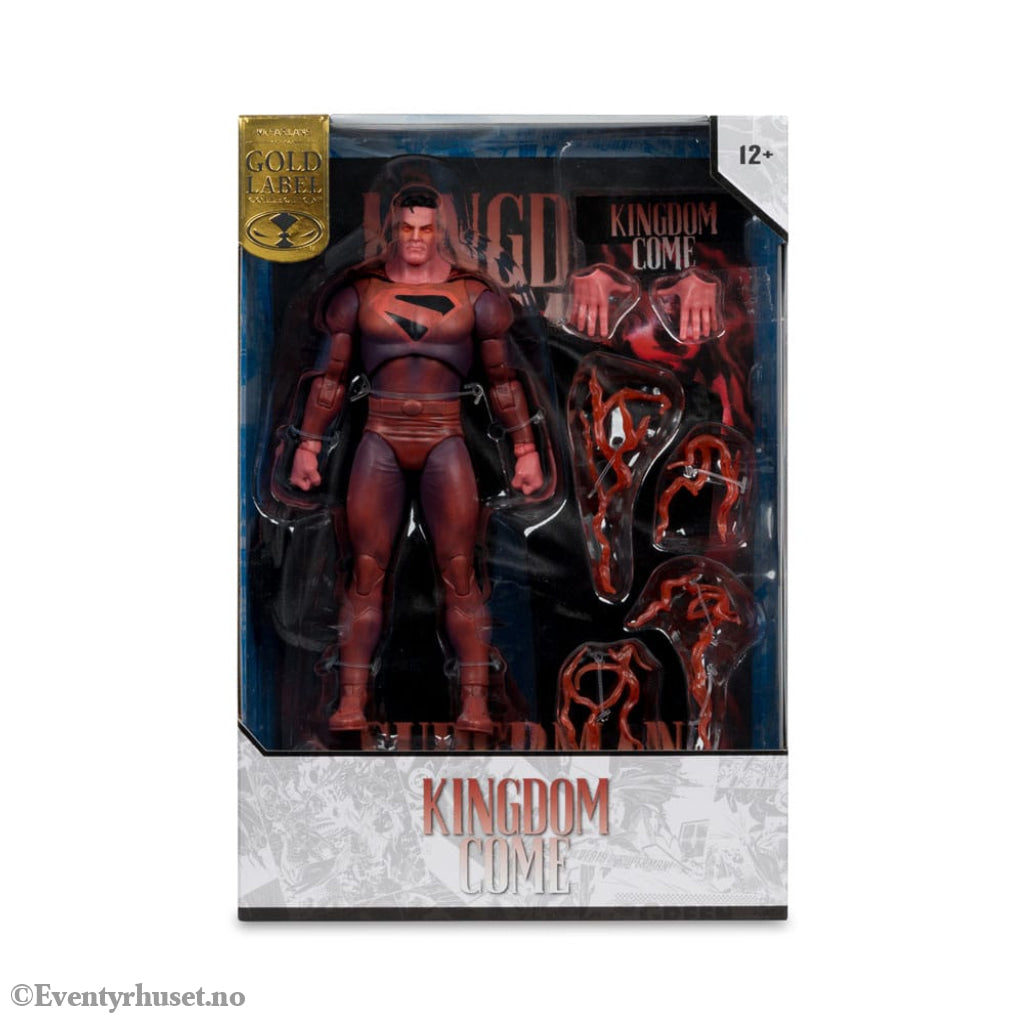 DC Multiverse McFarlane Cover Recreations Action Figure Superman (Kingdom Come) (Gold Label) 18 cm Toys