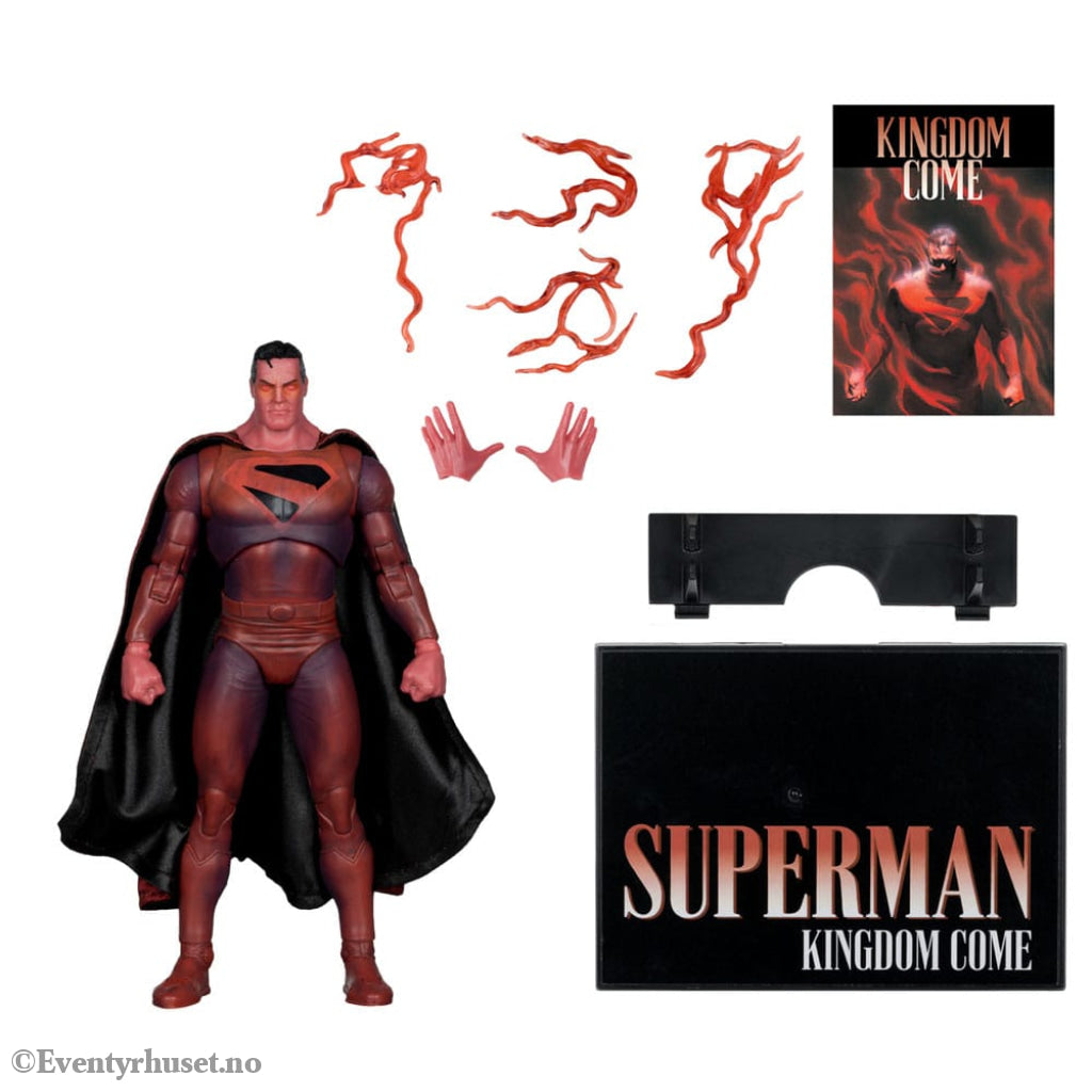 DC Multiverse McFarlane Cover Recreations Action Figure Superman (Kingdom Come) (Gold Label) 18 cm Toys