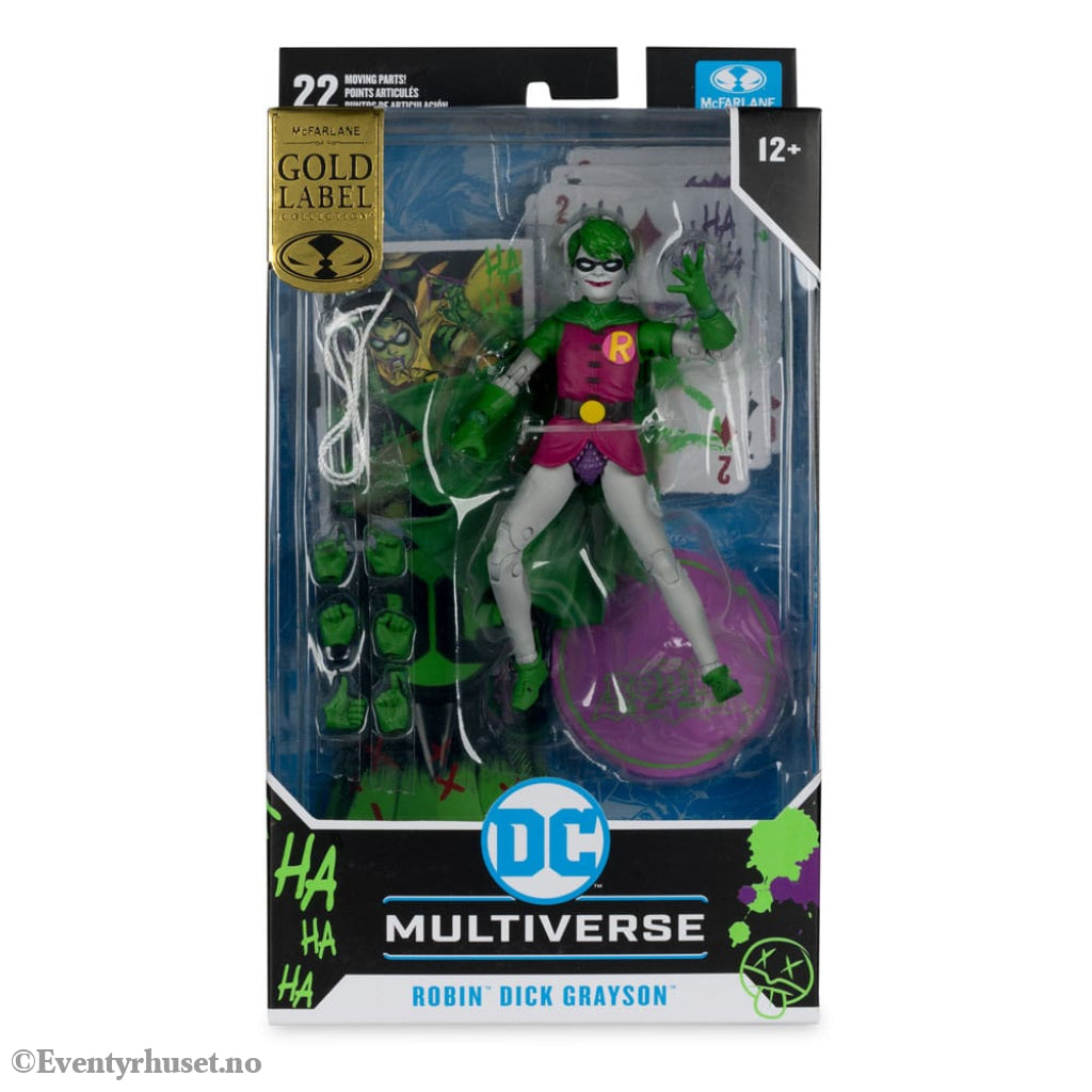 DC Rebirth DC Multiverse Action Figure Robin (Dick Grayson) (Jokerized) (Gold Label) 18 cm Toys