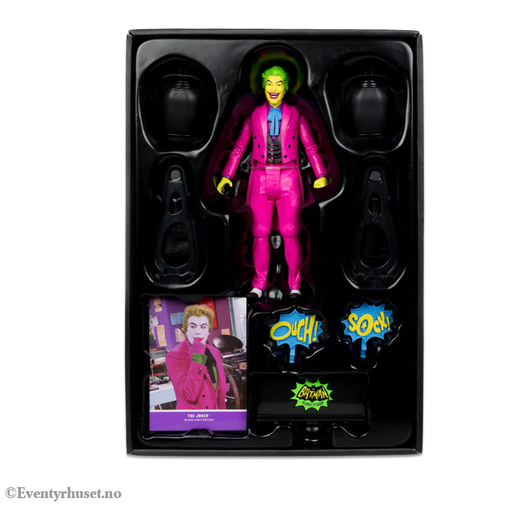 DC Retro Action Figure with vehicle Batman 66 Batmobil with Joker (Gold Label). Mint In Sealed Box (MISB)! Actionfigur
