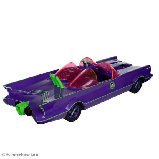 DC Retro Action Figure with vehicle Batman 66 Batmobil with Joker (Gold Label). Mint In Sealed Box (MISB)! Actionfigur