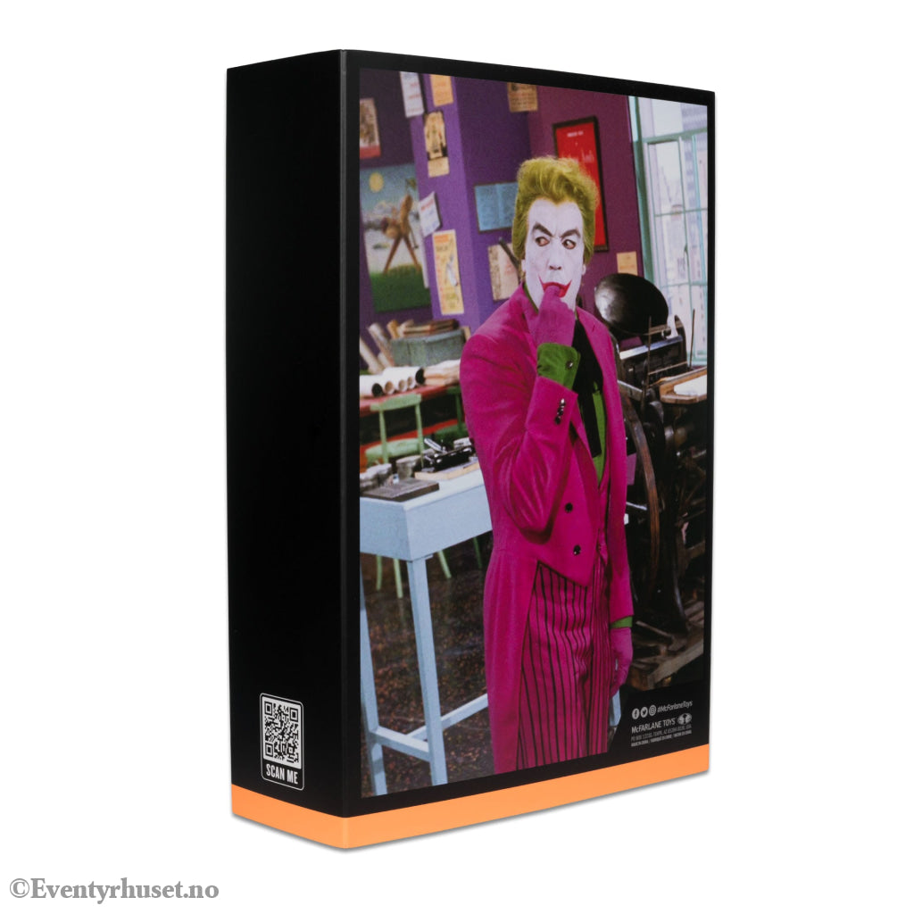 DC Retro Action Figure with vehicle Batman 66 Batmobil with Joker (Gold Label). Mint In Sealed Box (MISB)! Actionfigur