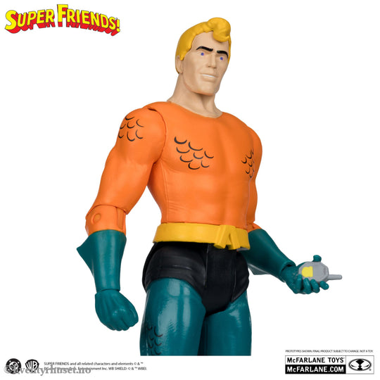 DC Retro Super Friends Action Figure Aquaman 15 cm. Mint In Sealed Box (MISB)! Actionfigur