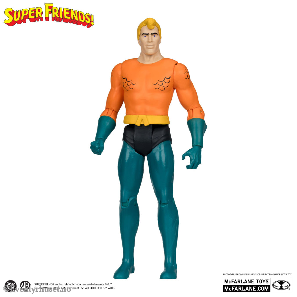DC Retro Super Friends Action Figure Aquaman 15 cm. Mint In Sealed Box (MISB)! Actionfigur