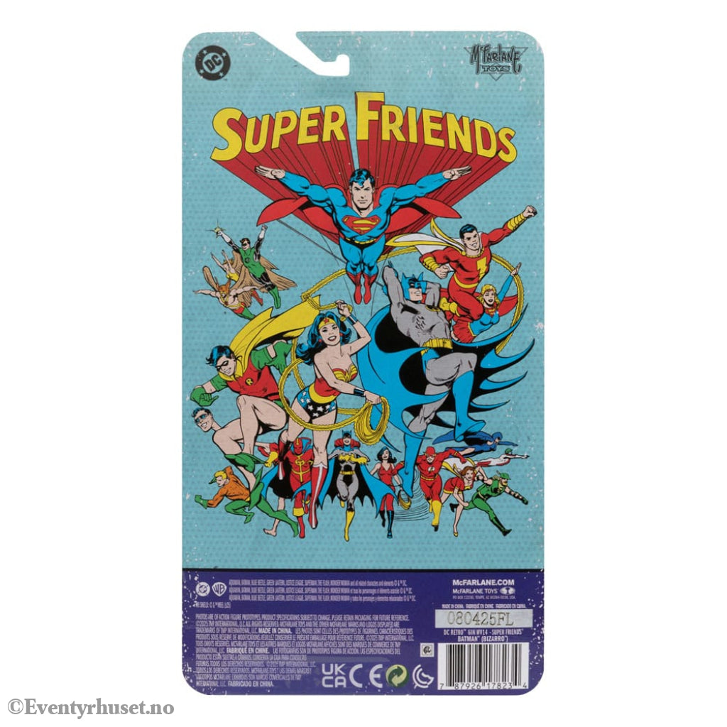 DC Retro Super Friends Action Figure Bizarro Batman 15 cm Toys