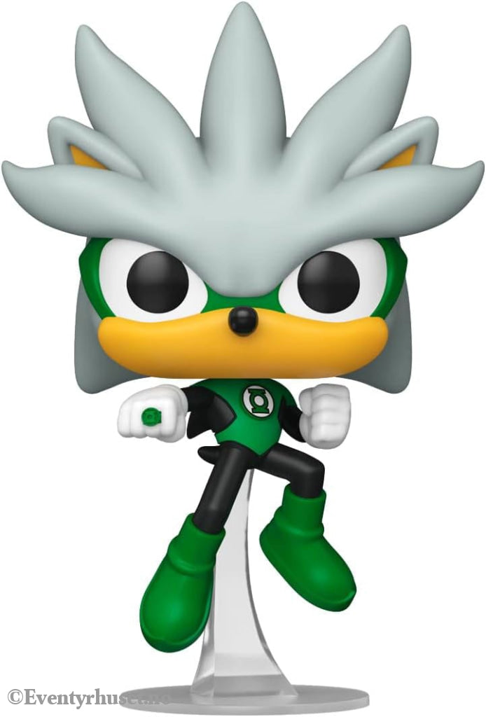 DC’s Justice League and Sonic the Hedgehog POP! Movies Vinyl Figures Silver/GL 9 cm Collectibles