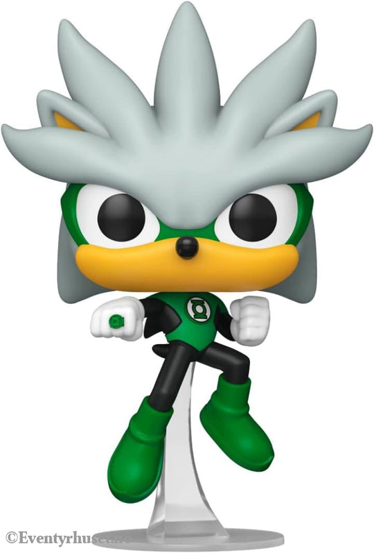 DC’s Justice League and Sonic the Hedgehog POP! Movies Vinyl Figures Silver/GL 9 cm Collectibles