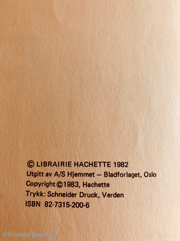 De 5 På Eventyr. 1983/02. Inka-Gudens Hemmelighet. Tegneseriealbum