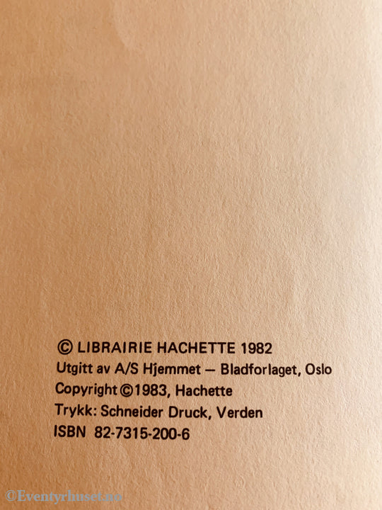 De 5 På Eventyr. 1983/02. Inka-Gudens Hemmelighet. Tegneseriealbum