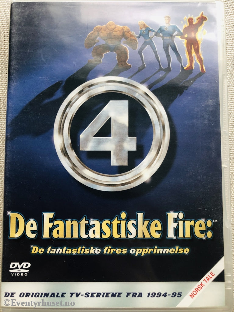 De Fantastiske Fire: Fantastiske Fires Opprinnelse. 2004. Dvd. Dvd
