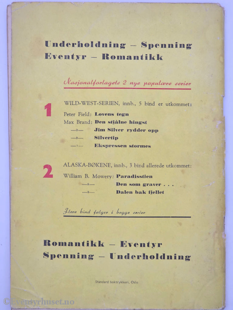 DE GODE ROMANER. Charles Kennett LIVSFARLIG LIV . Hefte.