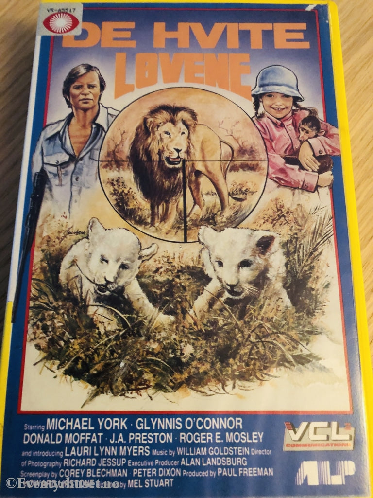De Hvite Løvene. 1985. Vhs Big Box.
