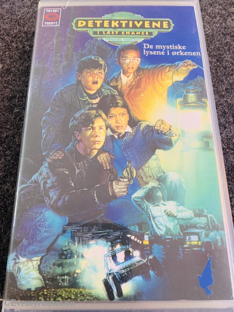 De Mystiske Lysene (The Last Chance Detectives). 1995. Vhs. Vhs