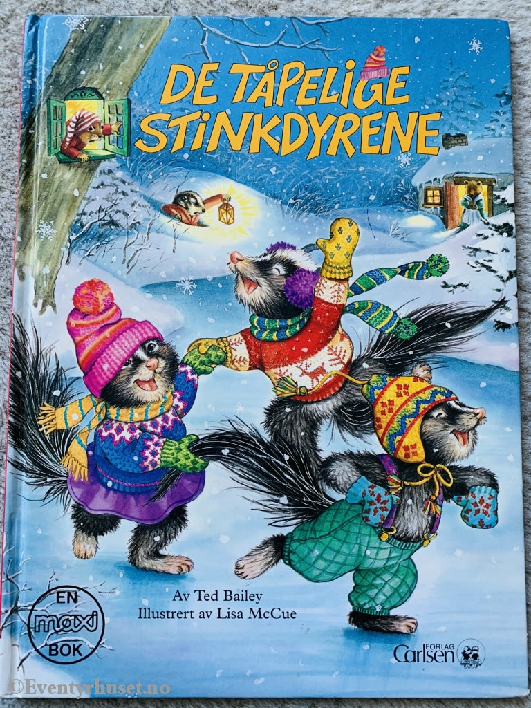 De Tåpelige Stinkdyrene. 1990/92. En Maxi Bok. Fortelling