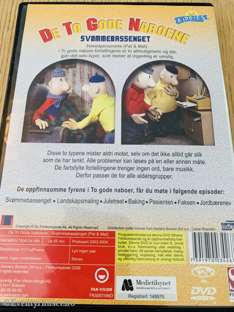De To Gode Naboene - Svømmebassenget (Nrk). Dvd. Dvd