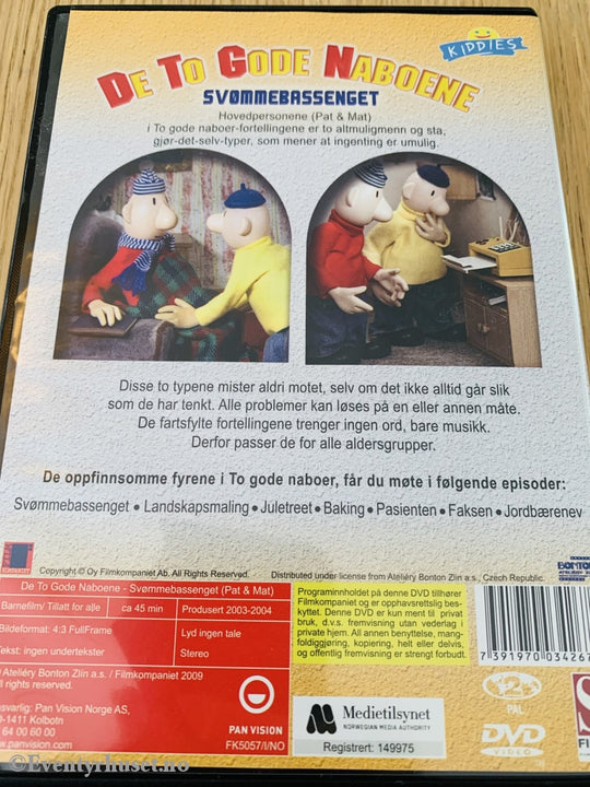 De To Gode Naboene - Svømmebassenget (Nrk). Dvd. Dvd