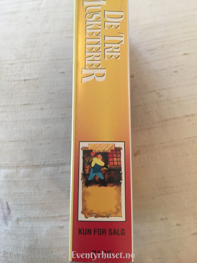 De Tre Musketerer. Vhs. Vhs