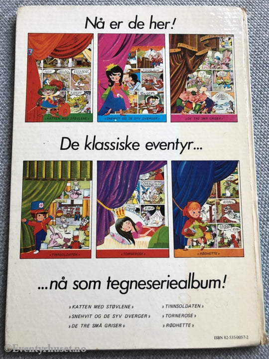 De Tre Små Griser. Et Klassisk Eventyr Som Tegneserie. 1973. Eventyrbok