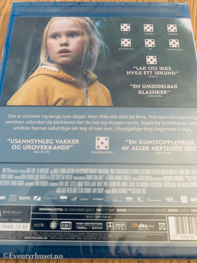 De uskyldige (2021). Blu-Ray. Ny i plast!