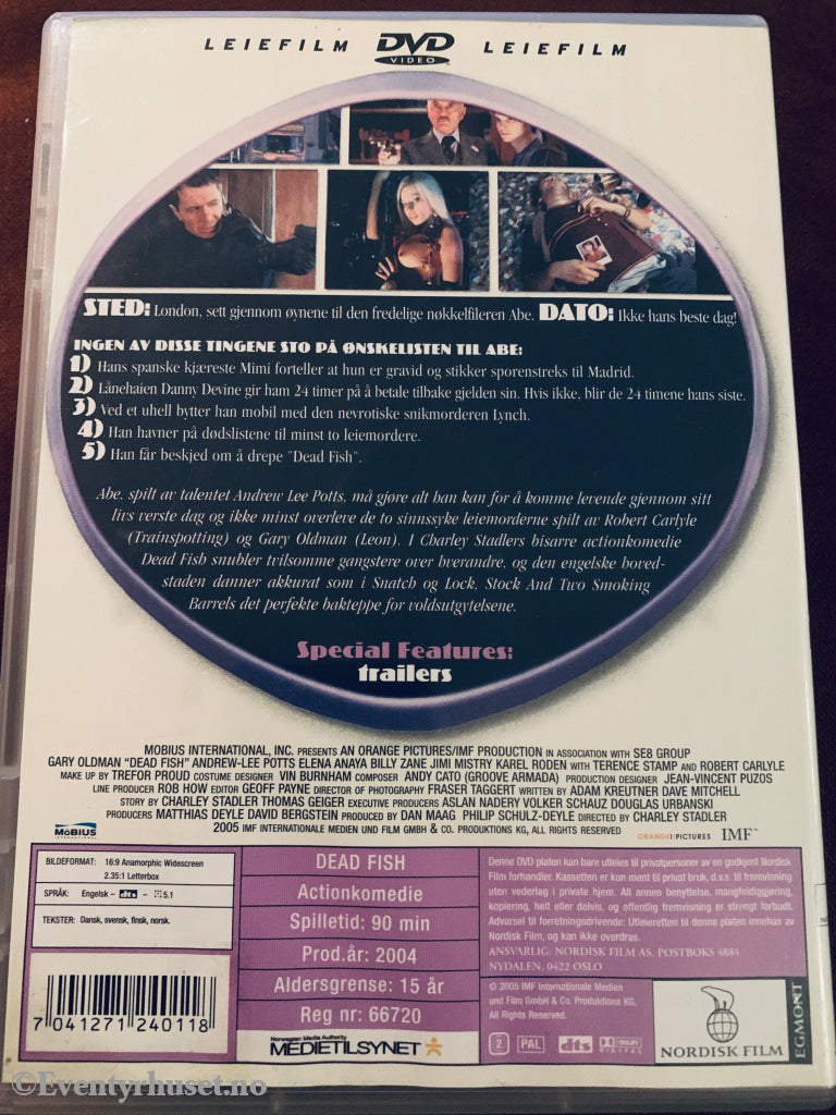 Dead Fish. DVD.