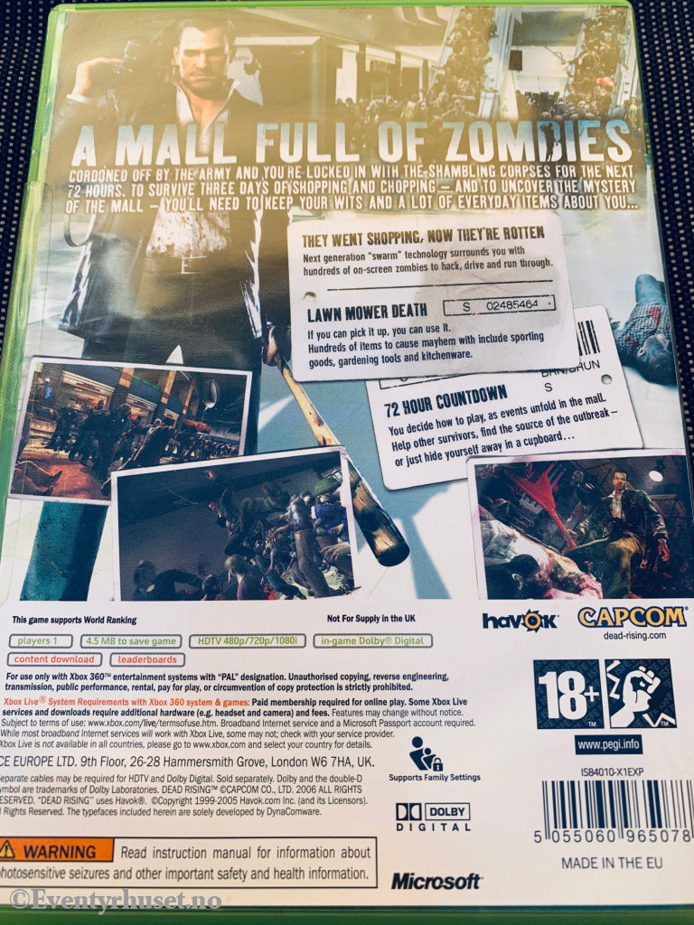 Dead Rising, 2006. Xbox-360-spill.