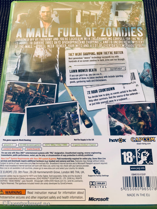 Dead Rising, 2006. Xbox-360-spill.