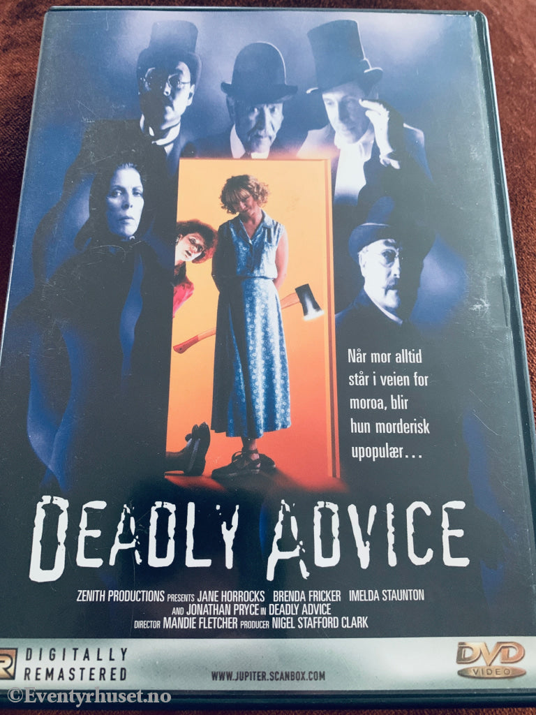 Deadly Advice. DVD.