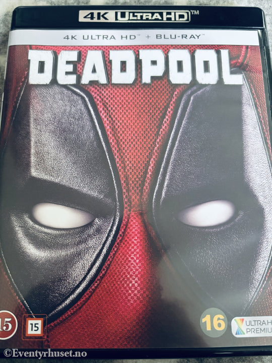 Deadpool. 2016. 4K Ultra HD + Blu-ray.