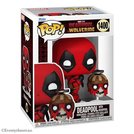 Deadpool 3 POP & Buddy! Vinyl Figure Deadpool w/Headpool 9 cm Collectibles