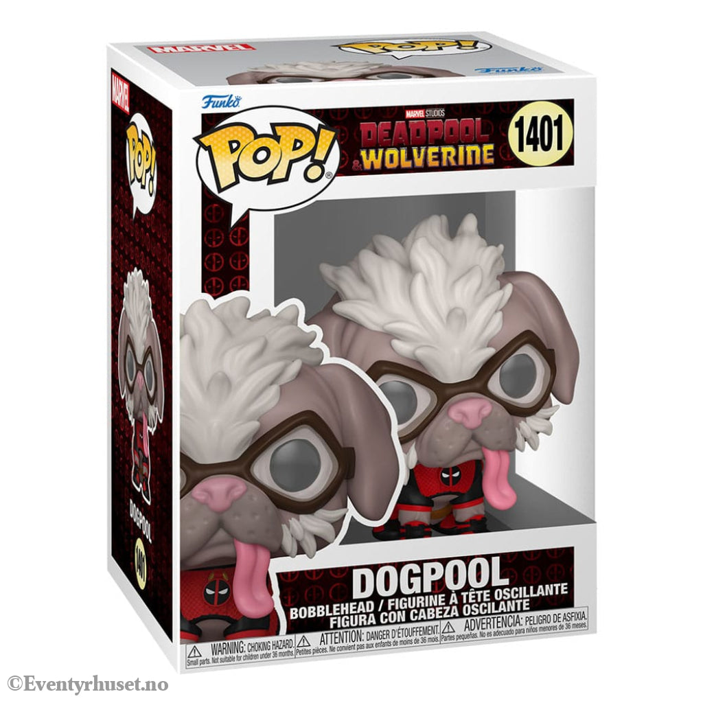 Deadpool 3 POP! Vinyl Figure Dogpool 9 cm Collectibles