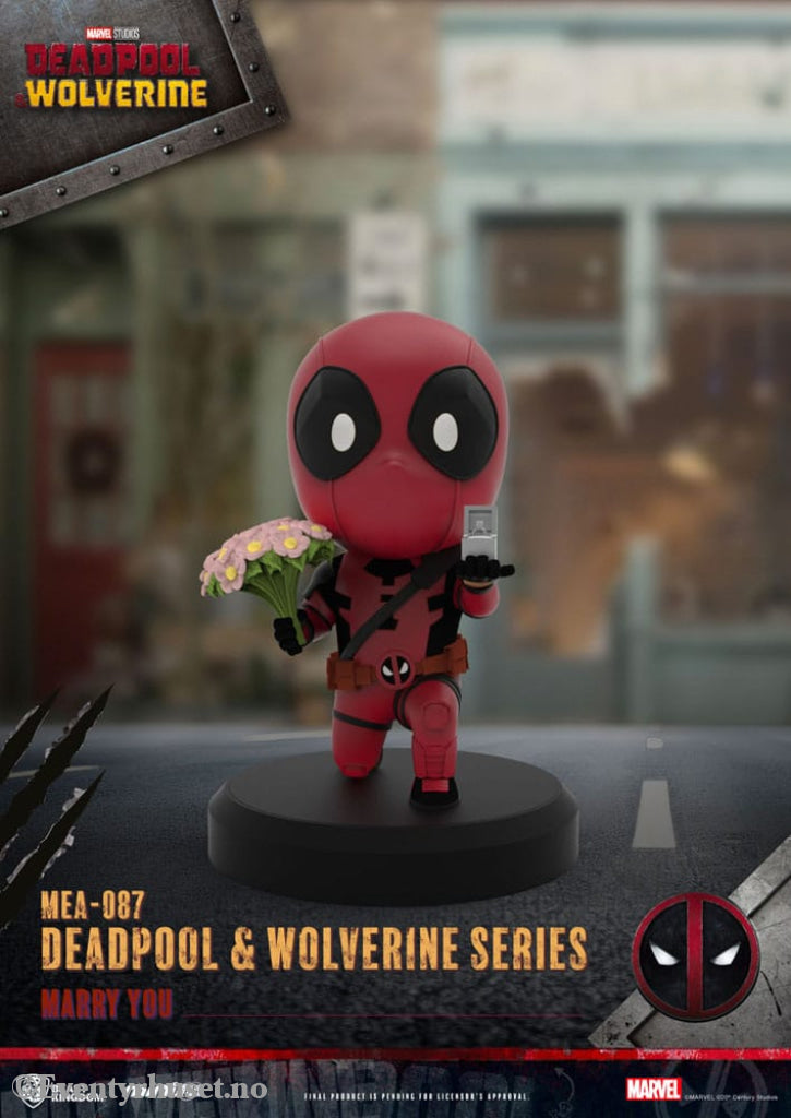Deadpool 3 Deadpool & Wolverine Series Mini Egg Attack Figures 8 cm Collectibles