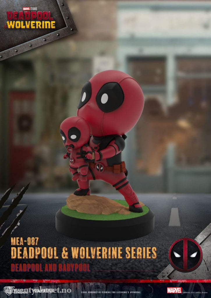 Deadpool 3 Deadpool & Wolverine Series Mini Egg Attack Figures 8 cm Collectibles
