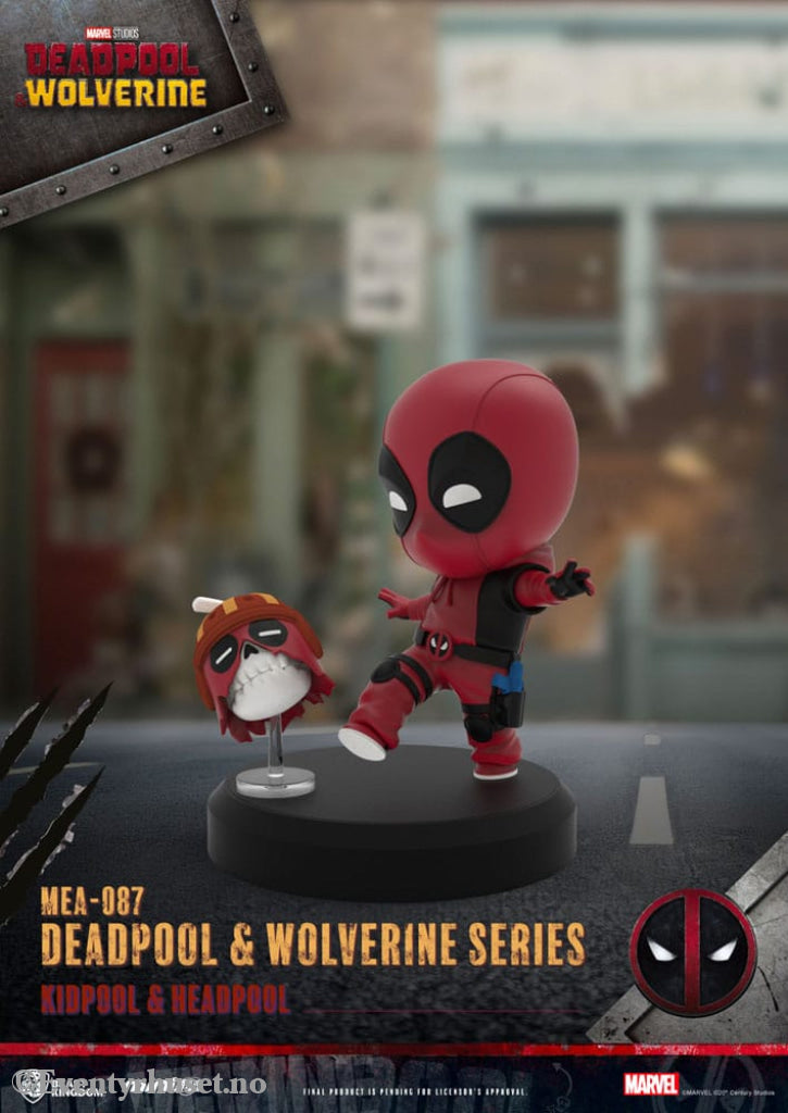Deadpool 3 Deadpool & Wolverine Series Mini Egg Attack Figures 8 cm Collectibles