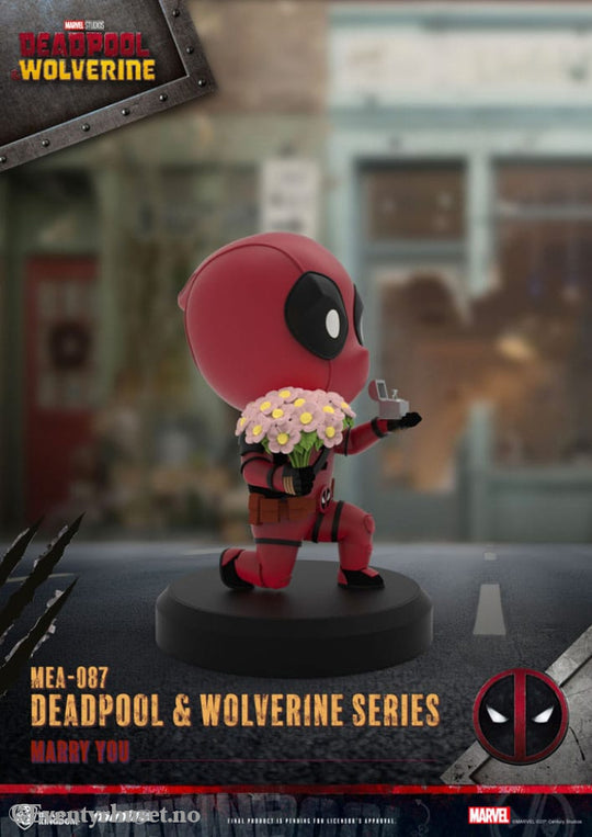 Deadpool 3 Deadpool & Wolverine Series Mini Egg Attack Figures 8 cm Collectibles