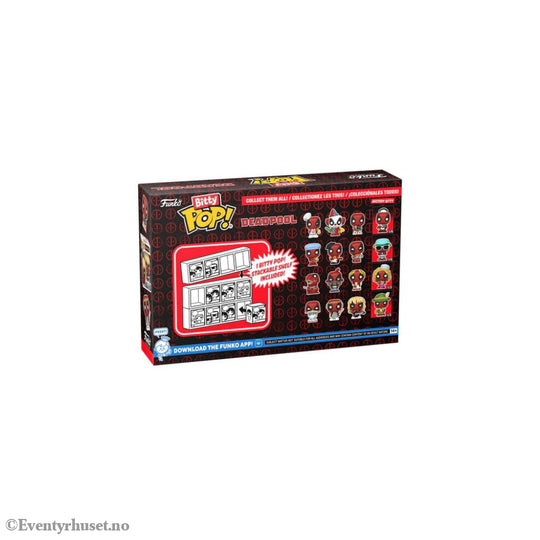 Deadpool Bitty POP! Vinyl Figure 4-Pack Dinopool 2,5 cm Collectibles