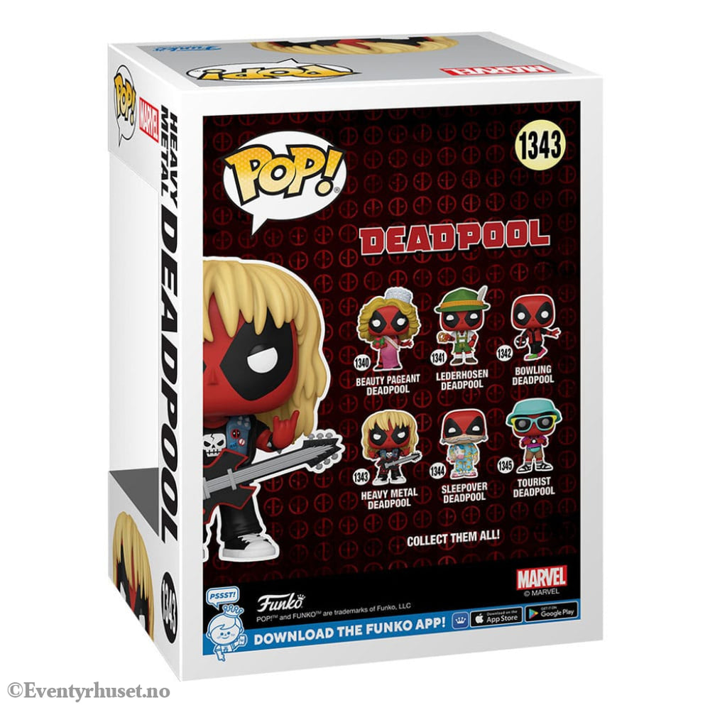 Deadpool Parody POP! Vinyl Figure Metal band 9 cm Collectibles