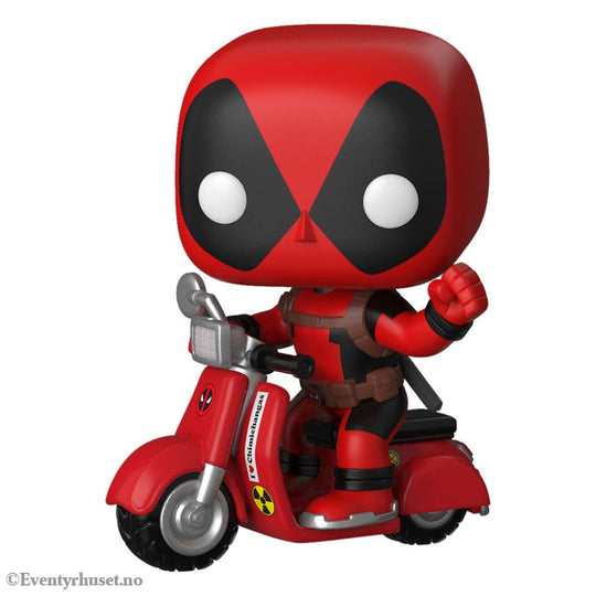 Deadpool POP! Rides Vinyl Figure Deadpool & Scooter 9 cm Collectibles