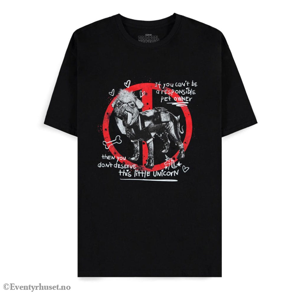 Deadpool T-Shirt Dogpool Size L Fashion & Accessories