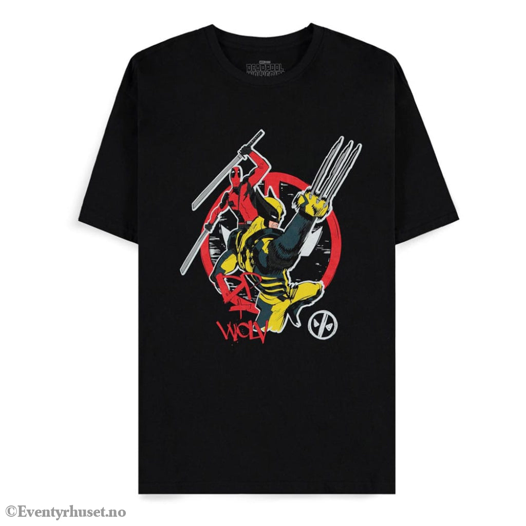 Deadpool T-Shirt DP+ Wolvie Size S Fashion & Accessories