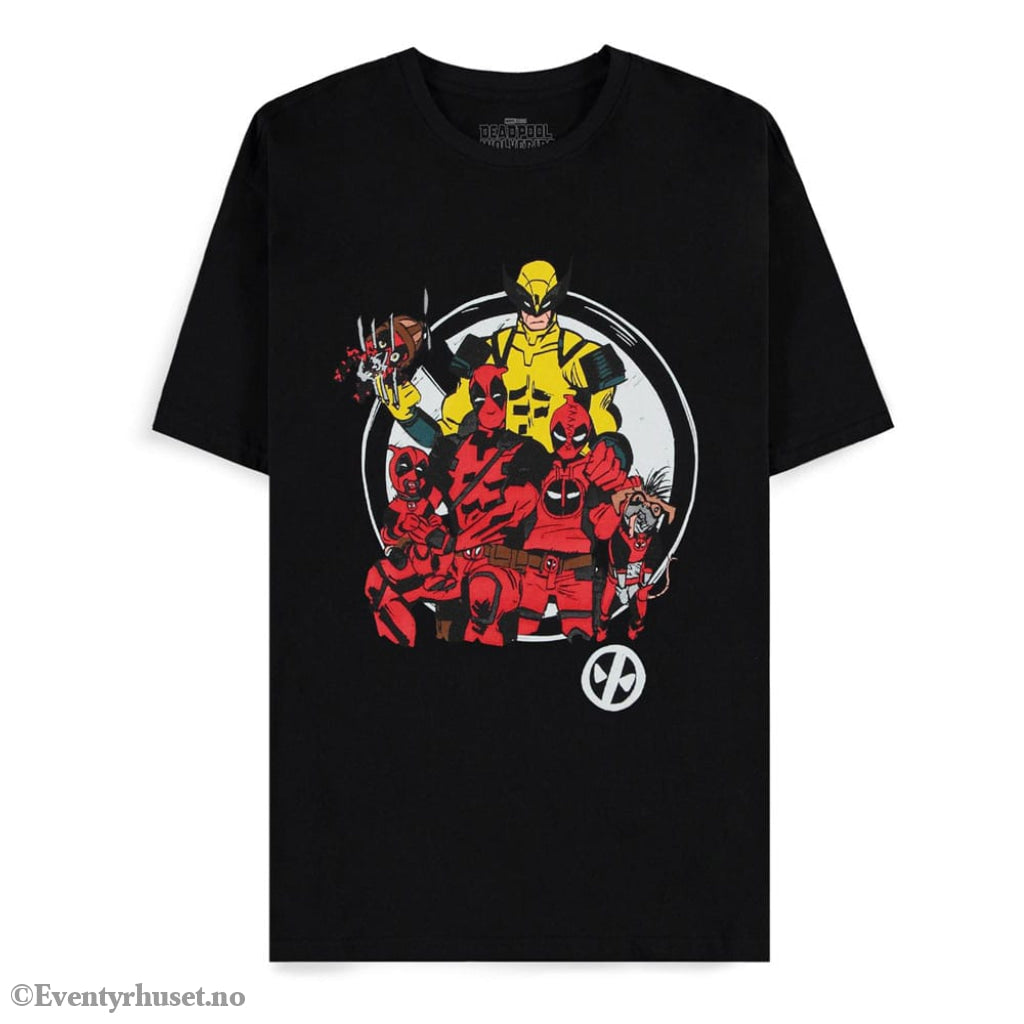 Deadpool T-Shirt Family Portrait Size M Fashion & Accessories